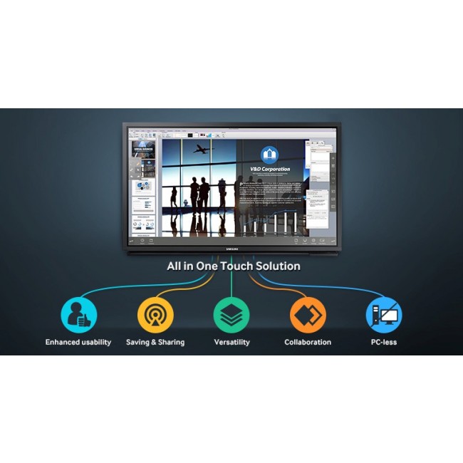Samsung 82″ Samsung DM82E-BR Touchscreen
